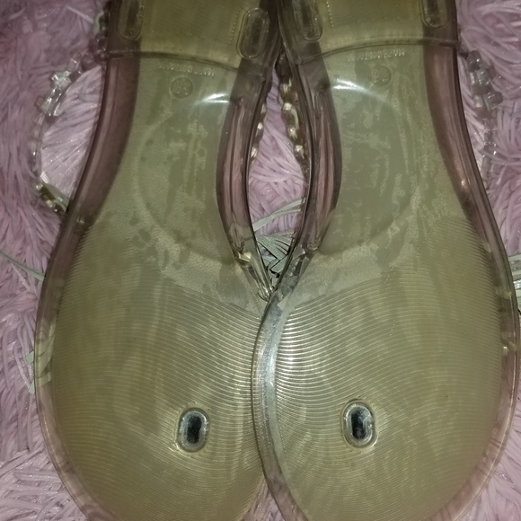 Stuart Weitzman "Gelati" jelly tassles sandals - Picture 3 of 3